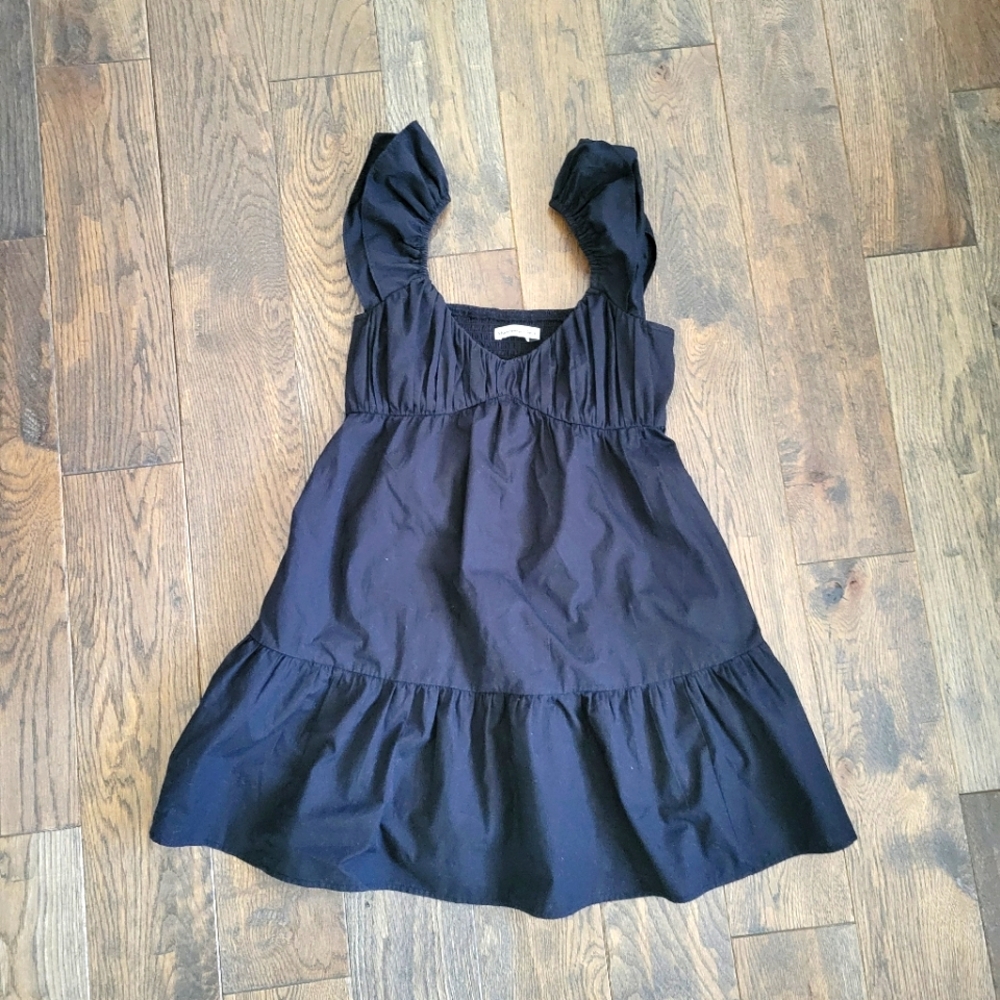 Abercrombie black mini dress XSP